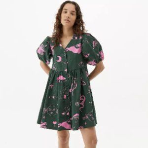 Lazy Oaf x Laura Callaghan Symbols Dress US 14